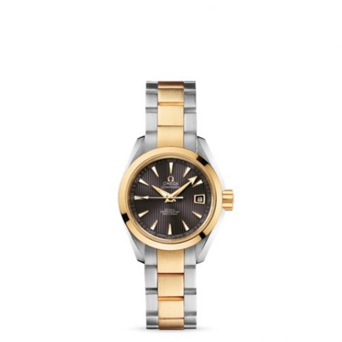 Omega Seamaster Aqua Terra 150M Co-Axial 30 Stainless Steel Yellow Gold Grey Bracelet