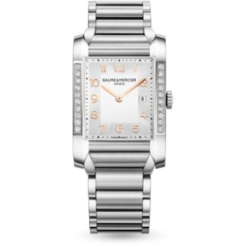 Baume & Mercier Hampton Lady Silver Vertical Diamonds