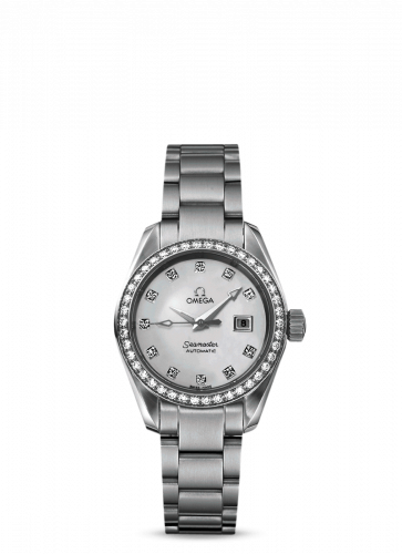 Omega Seamaster Aqua Terra 150M Automatic 29.2 Stainless Steel Diamond MOP Bracelet