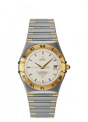 Omega Constellation Automatic 35.5 Stainless Steel Yellow Gold Silver