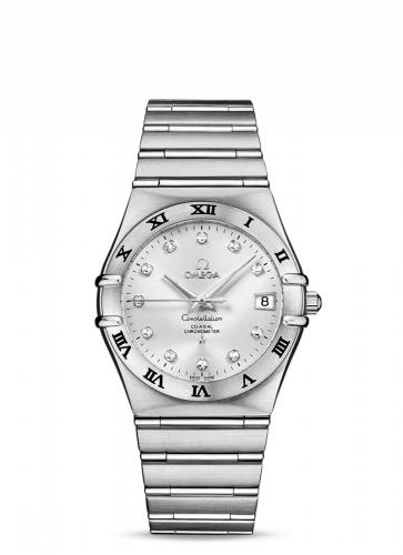 Omega Constellation Co-Axial 35.5 Stainless Steel Silver 160 Years