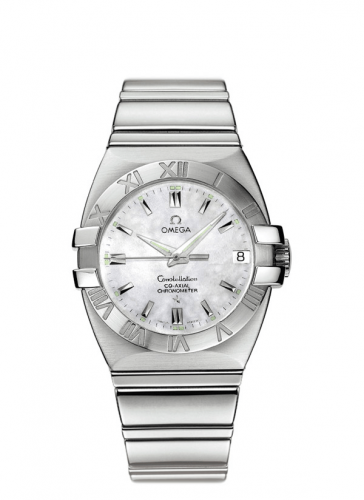 Omega Constellation Co-Axial 31 Double Eagle Stainless Steel MOP