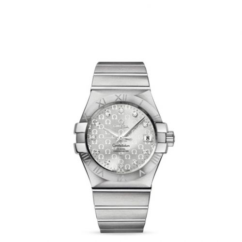 Omega Constellation Co-Axial 35 Stainless Steel Silver Omega