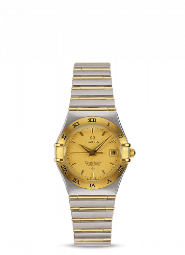 Omega Constellation Automatic 27.5 '95 Stainless Steel Yellow Gold Champagne
