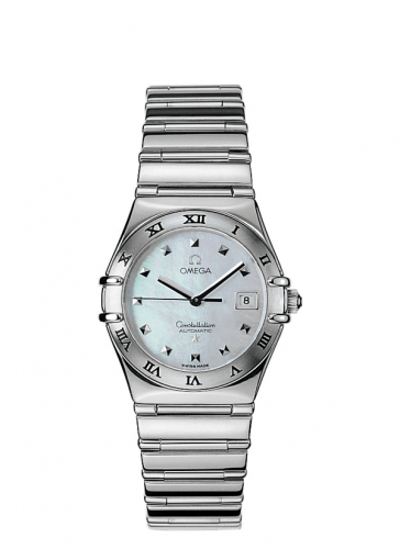 Omega Constellation Automatic 27.5 My Choice Stainless Steel Diamond MOP Iris