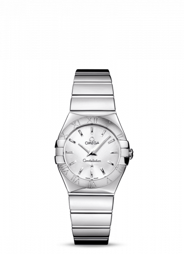 Omega Constellation Quartz 27 Polished Stainless Steel Silver