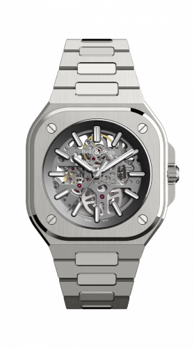 Bell & Ross BR 05 Stainless Steel Skeleton Bracelet