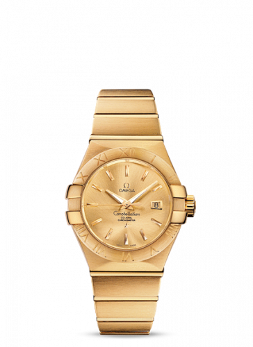 Omega Constellation Co-Axial 31 Yellow Gold Champagne