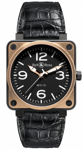 Bell & Ross BR 01 92 Pink Gold & Carbon