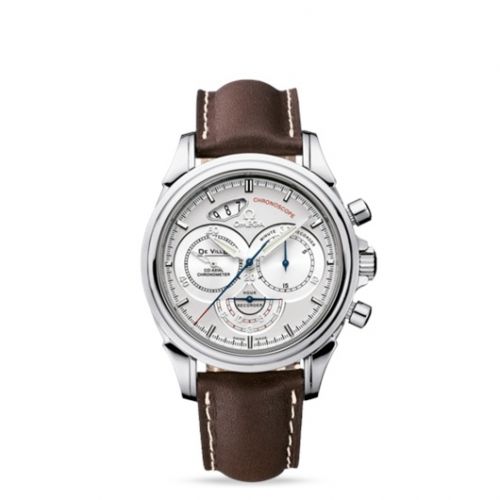 Omega De Ville Co-Axial 41 Chronoscope Stainless Steel Silver