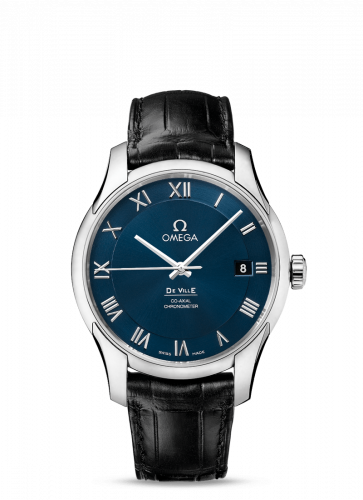 Omega De Ville Co-Axial 41 Stainless Steel Blue