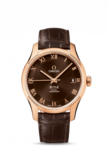 Omega De Ville Co-Axial 41 Red Gold Brown