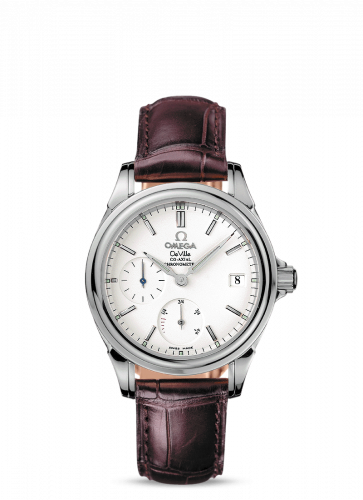Omega De Ville Co-Axial 35 Power Reserve Stainless Steel Silver