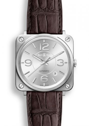 Bell & Ross BR S Officer Silver