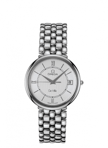 Omega De Ville Classic Quartz 33 Stainless Steel Silver Bracelet