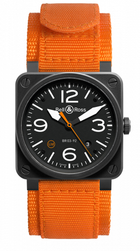 Bell & Ross BR 03 92 Orange Carbon