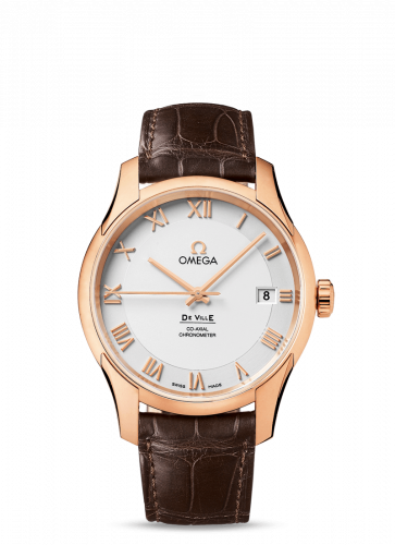 Omega De Ville Co-Axial 41 Red Gold Silver