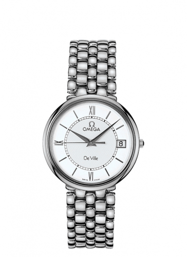 Omega De Ville Classic Quartz 33 Stainless Steel Silver Bracelet