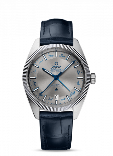Omega Globemaster Annual Calendar Stainless Steel Silver