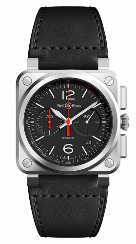 Bell & Ross BR 03 94 Black Steel Chronograph