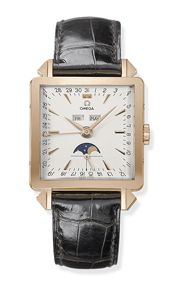 Omega Musem Collection N° 2 “Cosmic" 1951 Red Gold Silver