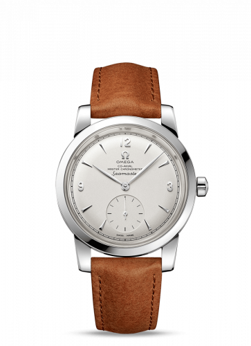 Omega Seamaster 1948 Small Seconds Stainless Steel Silver Leather