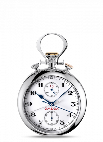 Omega Olympic Pocket Watch 1932 White Gold