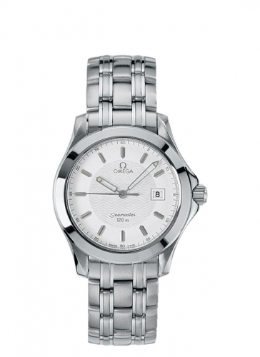 Omega Seamaster 120M Quartz 36.25 Stainless Steel Silver Bracelet