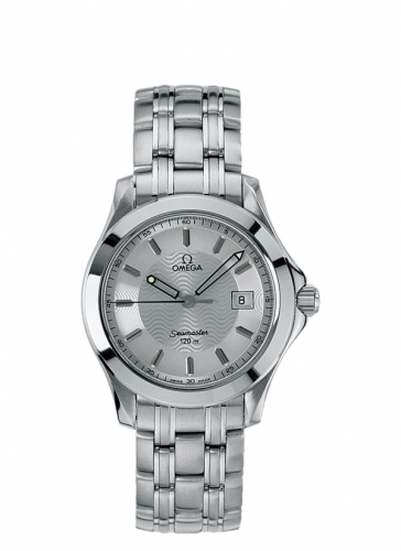 Omega Seamaster 120M Quartz 36.25 Stainless Steel Silver Bracelet