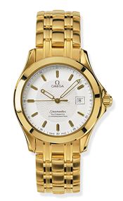 Omega Seamaster 120M Automatic 36.25 Yellow Gold White