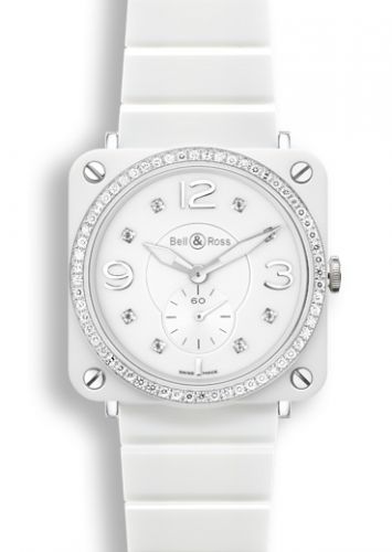 Bell & Ross BR S White Ceramic Diamond