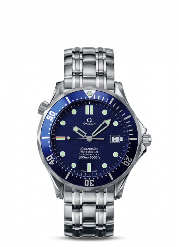 Omega Seamaster Diver 300M Automatic 41 Stainless Steel Blue Bracelet James Bond