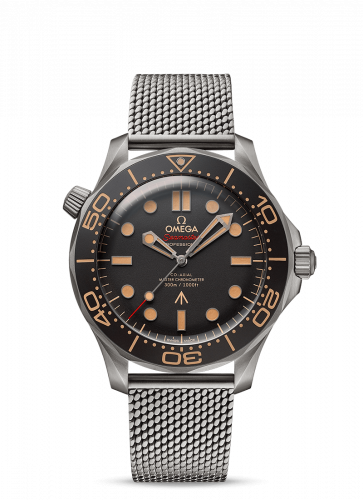 Omega Seamaster Diver 300M Master Co-Axial 42 James Bond No Time to Die Bracelet