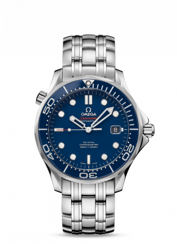 Omega Seamaster Diver 300M Co-Axial 41 Stainless Steel Blue Bracelet Ceramic