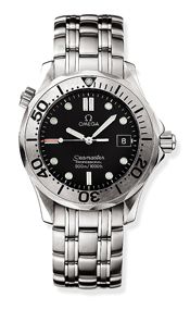 Omega Seamaster Diver 300M Quartz 36.25 Stainless Steel Black Bracelet Japan