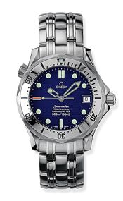 Omega Seamaster Diver 300M Automatic 36.25 Stainless Steel Blue Bracelet