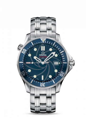 Omega Seamaster Diver 300M Co-Axial 41 Stainless Steel Blue Bracelet Casino Royale