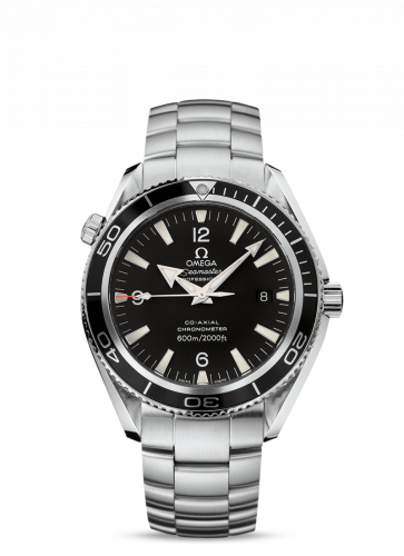 Omega Seamaster Planet Ocean 600M Co-Axial 42 Stainless Steel Black Bracelet