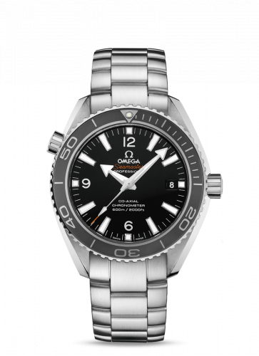Omega Seamaster Planet Ocean 600M Co-Axial 42 Stainless Steel Black Bracelet