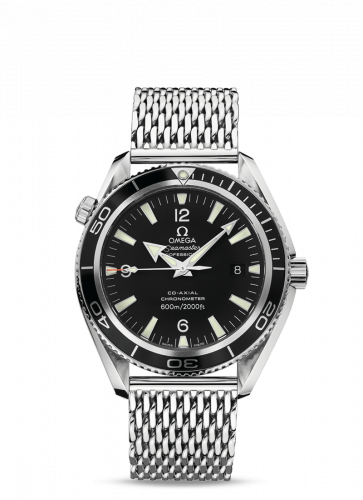 Omega Seamaster Planet Ocean 600M Co-Axial 42 Stainless Steel Black Shark