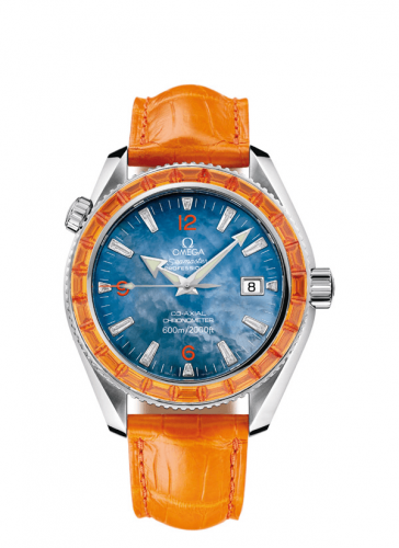 Omega Seamaster Planet Ocean 600M Co-Axial 42 Mécanique 24 Sapphires Short Strap