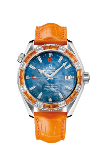 Omega Seamaster Planet Ocean 600M Co-Axial 42 Mécanique 16 Sapphires Short Strap