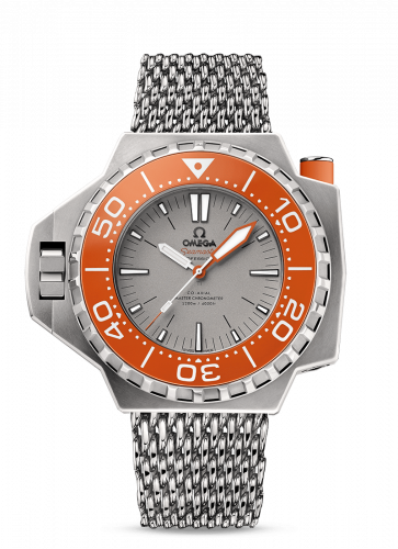Omega Seamaster PloProf Co-Axial Master Chronometer Grey Orange