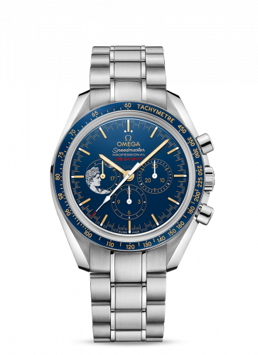 Omega Speedmaster Professional Moonwatch Apollo 17 45th Anniversary Stainless Steel