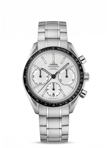 Omega Speedmaster Racing Co-Axial Chronograph Stainless Steel Silver Bracelet