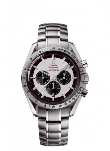 Omega Speedmaster Michael Schumacher Stainless Steel Panda Bracelet The Legend Silver