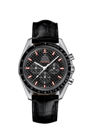 Omega Speedmaster Racing Chronometer Stainless Steel Carbon Black