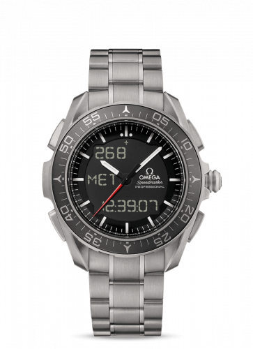 Omega Skywalker X-33 Titanium Black Bracelet