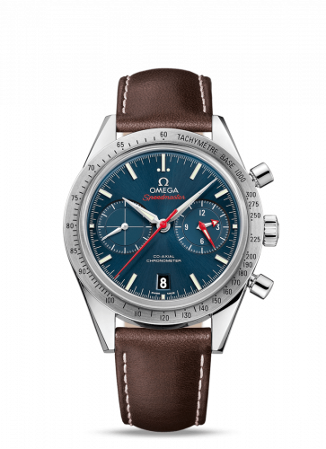 Omega Speedmaster 57 Co-Axial Stainless Steel Blue