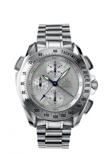 Omega Speedmaster Split-Seconds Stainless Steel Silver Bracelet